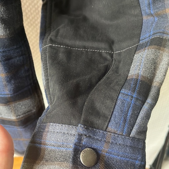 Eddie Bauer shacket jacket coat snap closure quilted - Picture 8 of 15